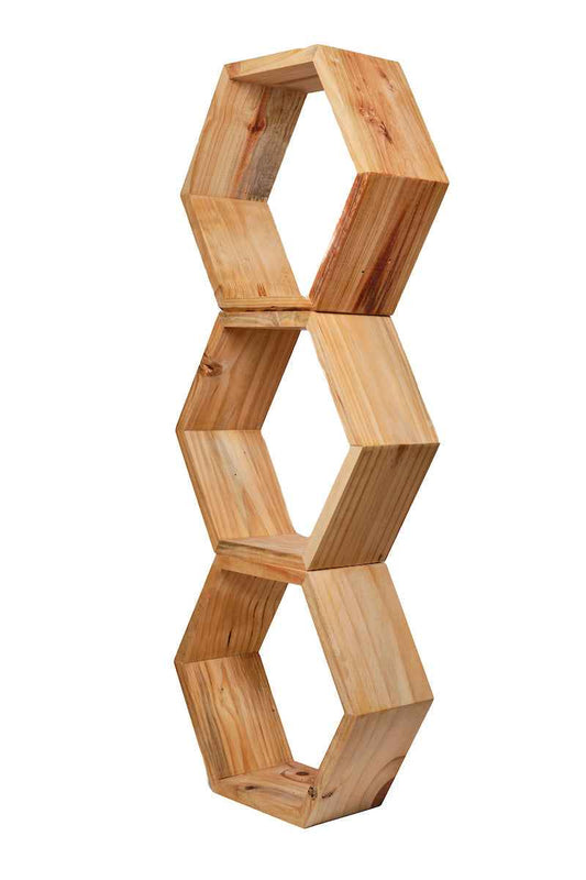 Hexagon Display Shelves - 3 Units